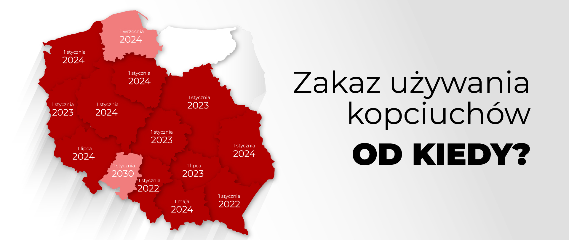 Mapa Polski Uchwały Antysmogowe